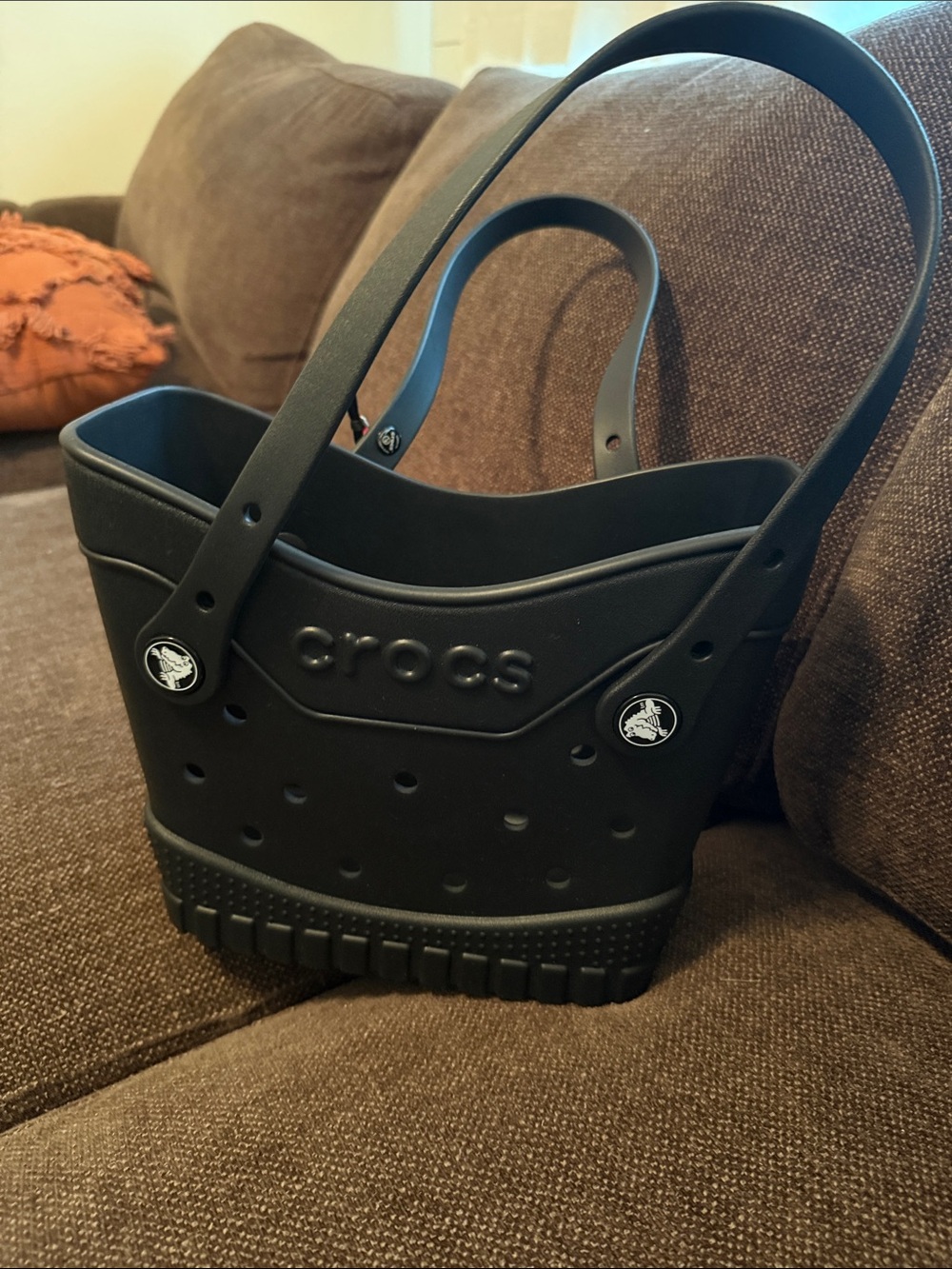Crocs Classic Bucket Tote Bag in Black